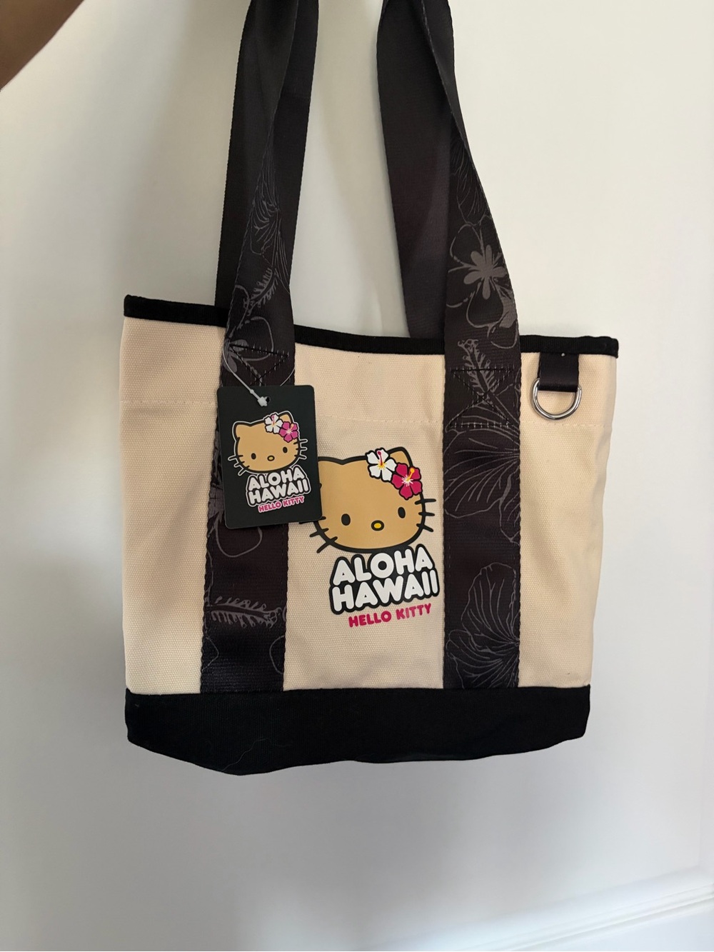 Mini Canvas Tote - Hello Kitty Big Face